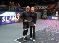 Andre Agassi and Graf at the Pickleball Slam 3 - Source: Getty